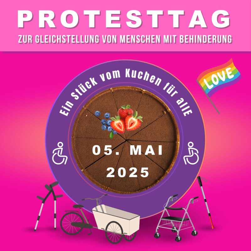 Gemeinsam für Inklusion: "Ein Stück vom Kuchen für alle"