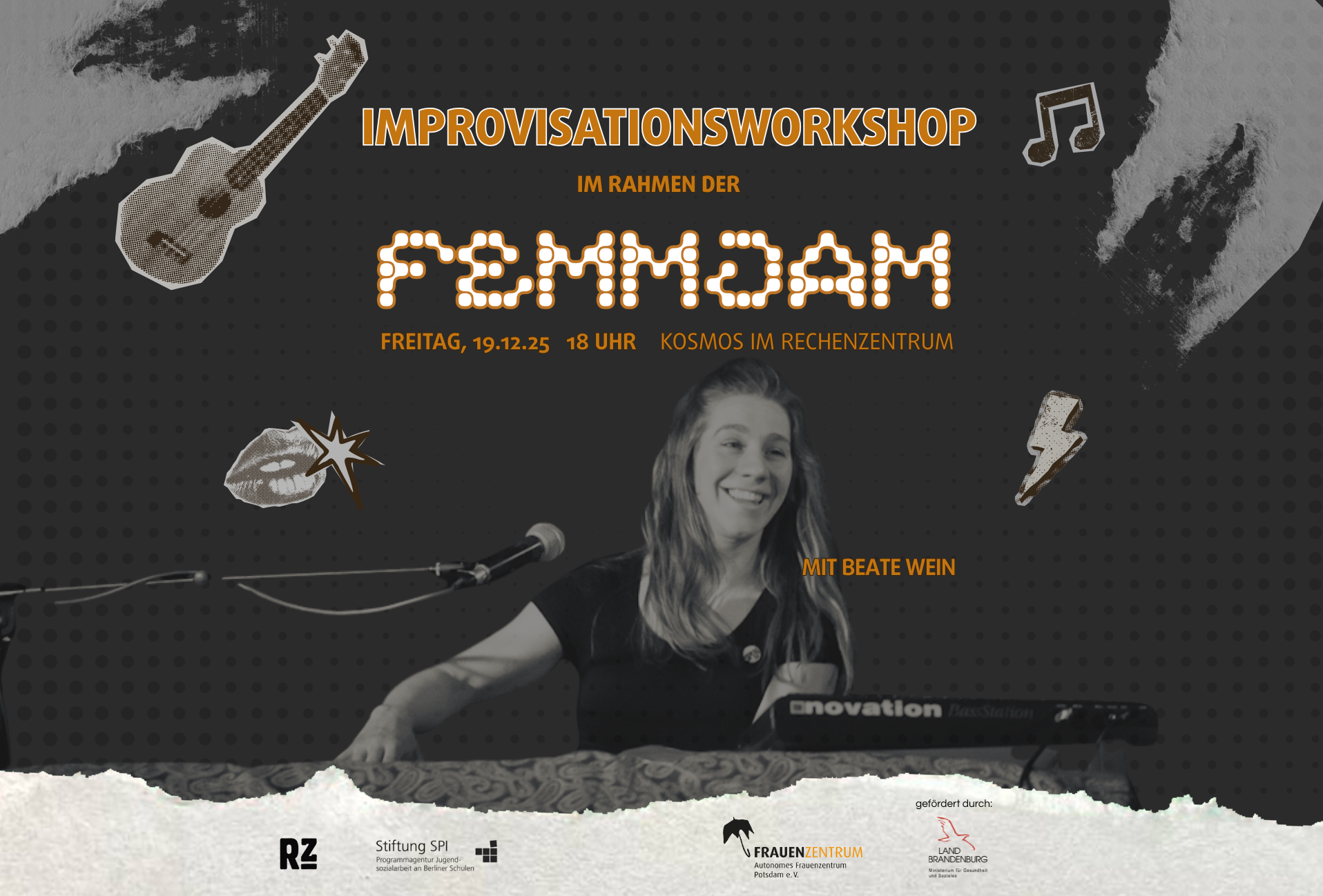 Improvisationsworkshop im Rahmen der Femm Jam