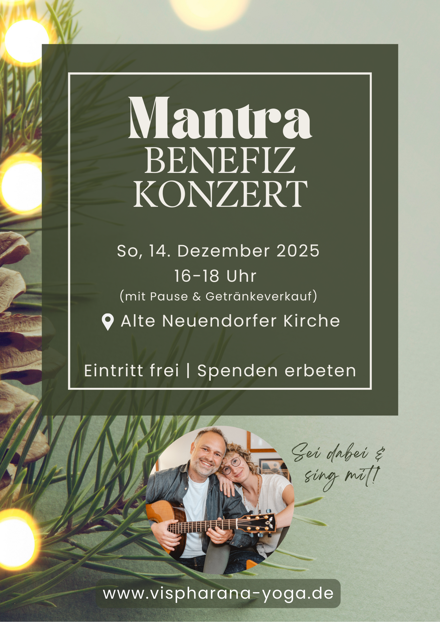 Mantra Benefizkonzert für die Zimtzicken