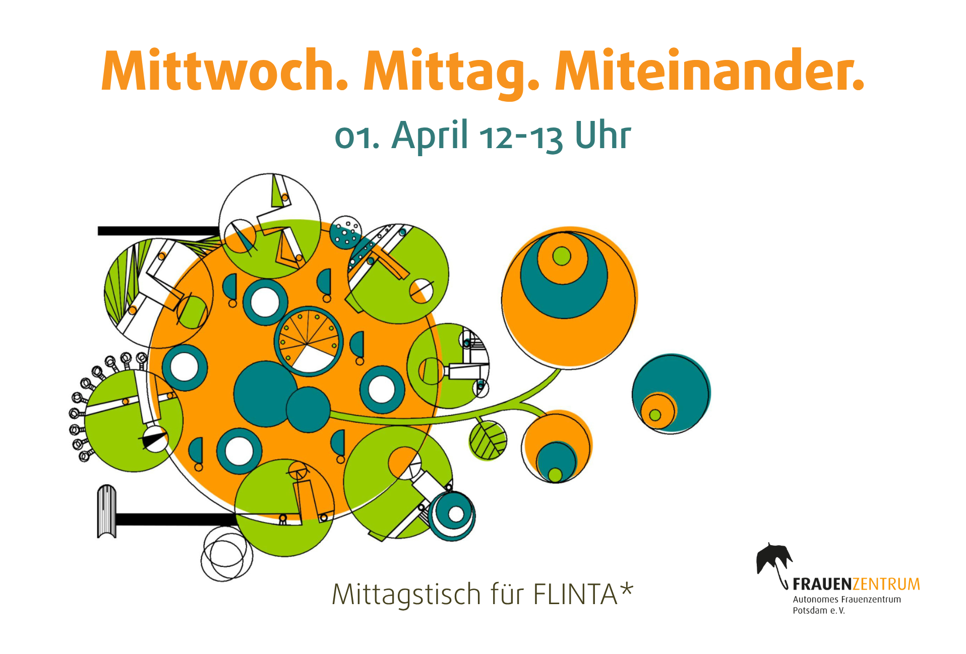 Mittwoch. Mittag. Miteinander