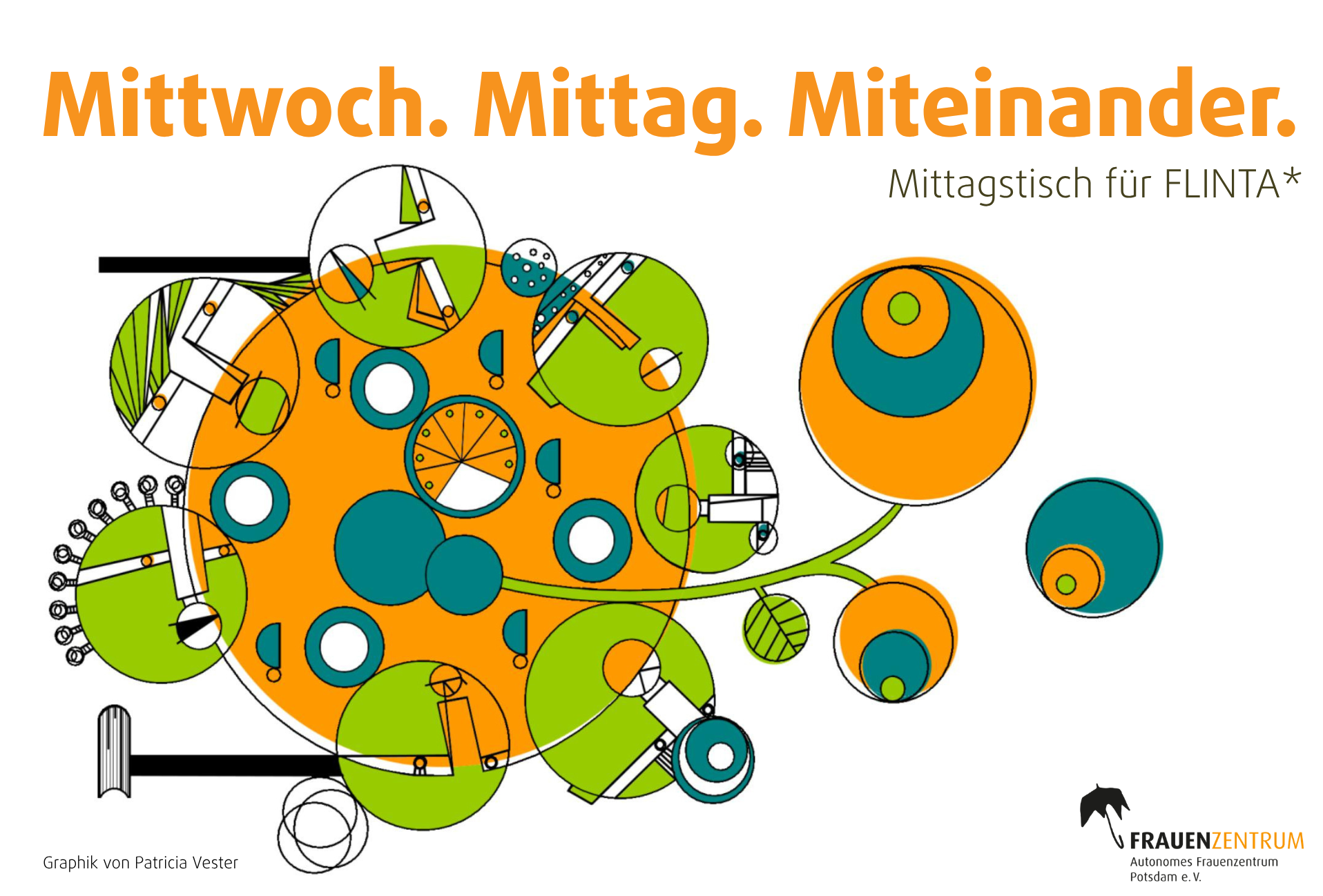 Mittwoch. Mittag. Miteinander.