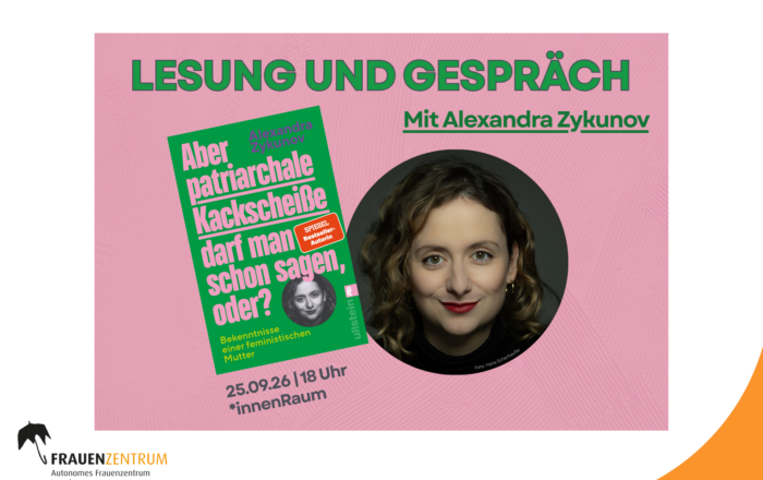 Lesung und Gespräch mit Alexandra Zykunov