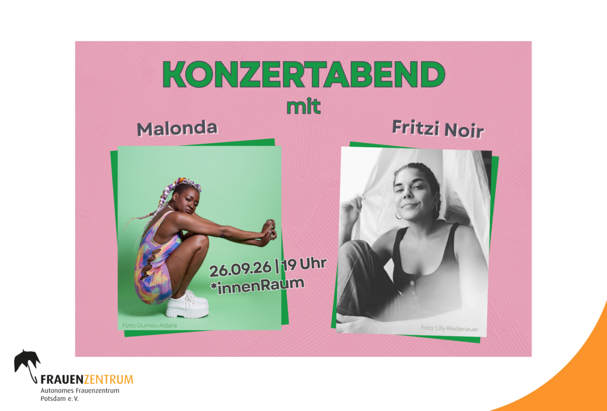 Konzertabend mit MALONDA und Fritzi Noir